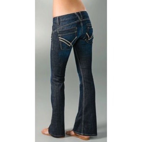 William Rast NWOT ultra low rise jeans size 25 - Picture 2 of 7